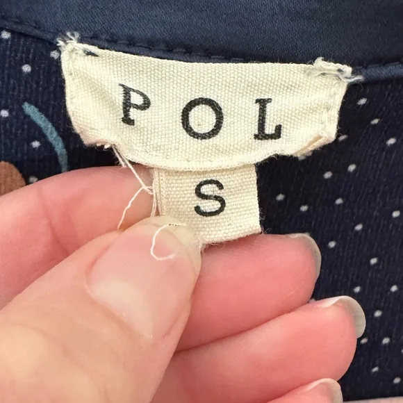 POL Floral “Kimono” with Orange Flowers oversized NEW - Picture 3 of 4